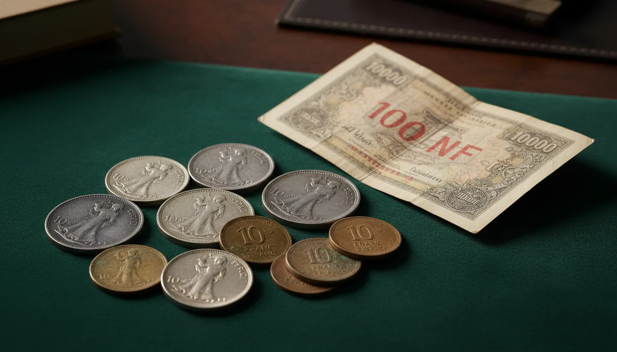 Valeur ancien franc : conversion en euros, cotes des pièces et billets